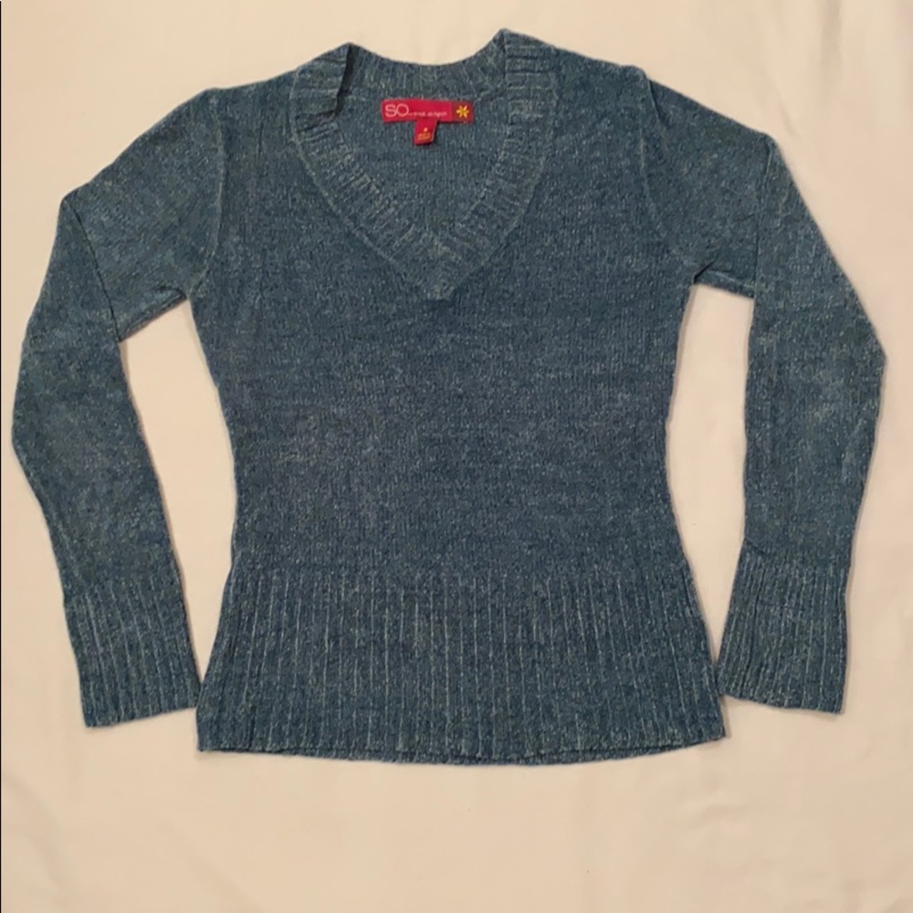 So... so real. so right Turkish Blue Sweater